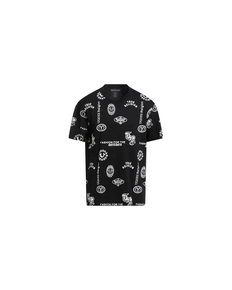 True Religion TOPS - T-shirtsauf YOOX.COM Schwarz
