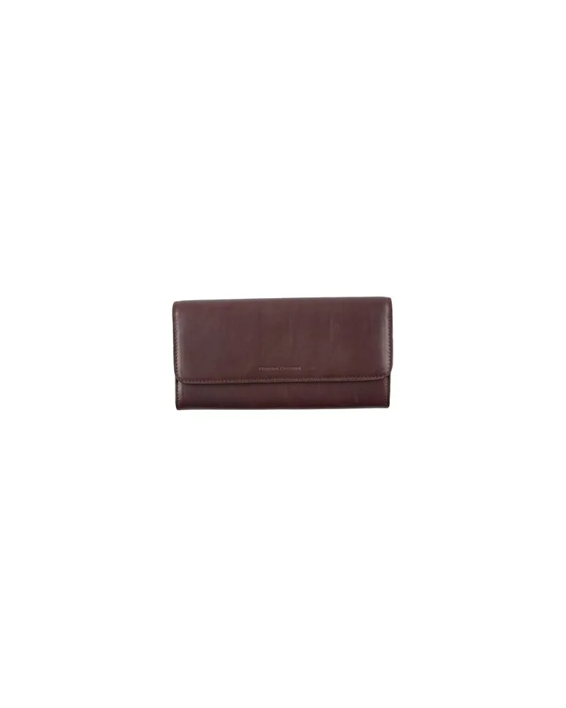 Officine Creative Italia Kleinlederwaren - Brieftaschenauf YOOX.COM Schokobraun