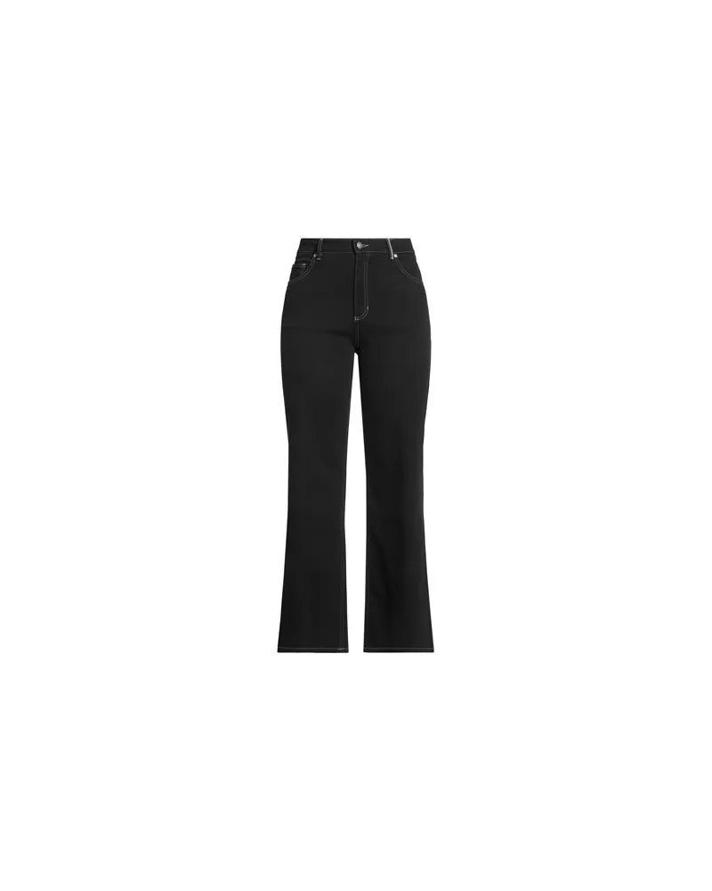 PANICALE Cashmere HOSEN & RÖCKE - Jeanshosenauf YOOX.COM Schwarz