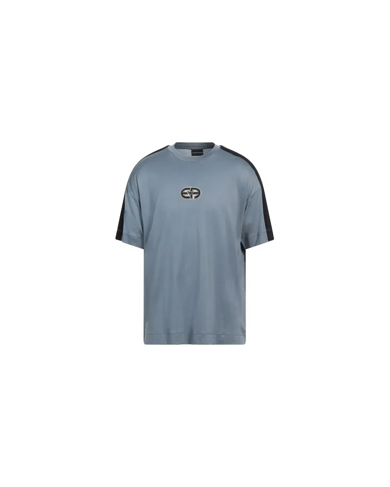 Emporio Armani TOPS - T-shirtsauf YOOX.COM Hellblau