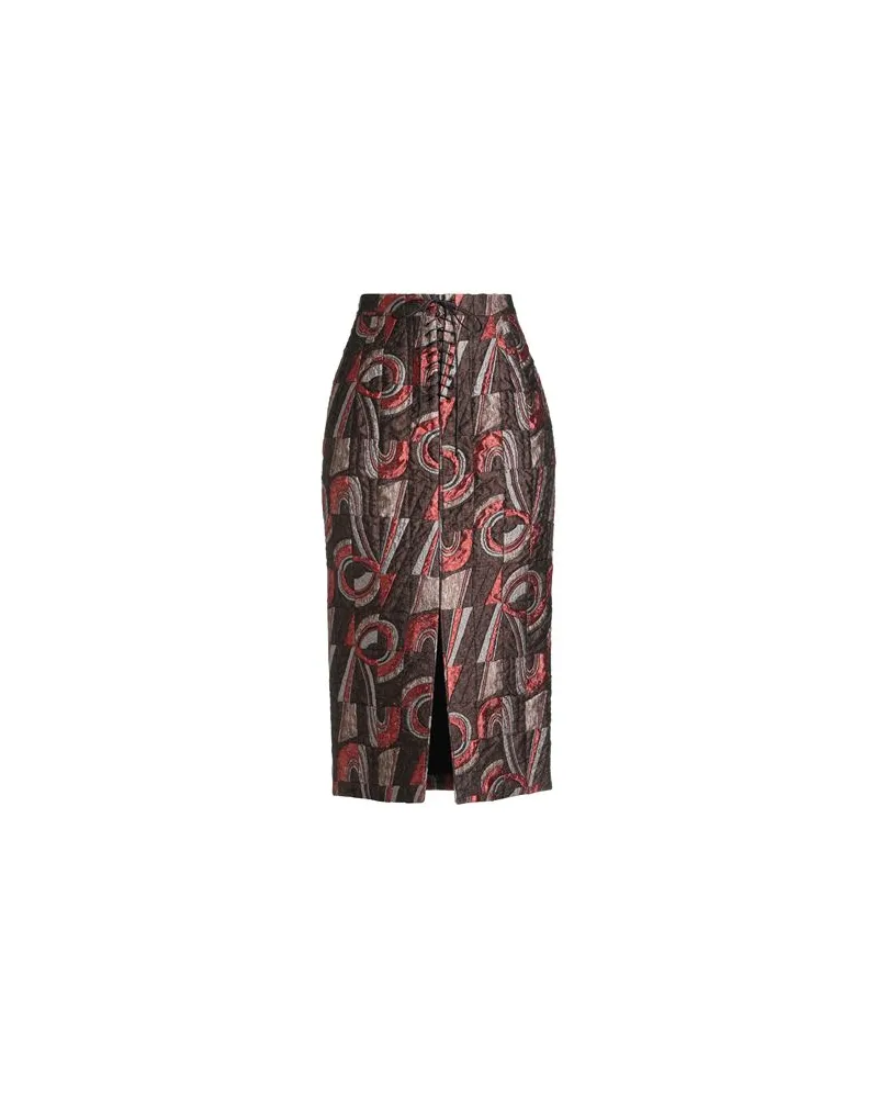 Rochas HOSEN & RÖCKE - Midi-Röckeauf YOOX.COM Schokobraun