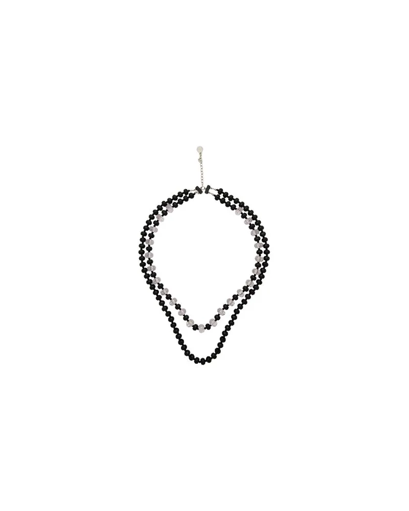 Emporio Armani SCHMUCK und UHREN - Halskettenauf YOOX.COM Schwarz