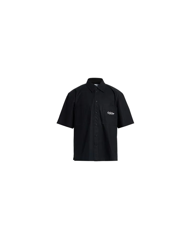 OFF-WHITE TOPS - Hemdenauf YOOX.COM Schwarz