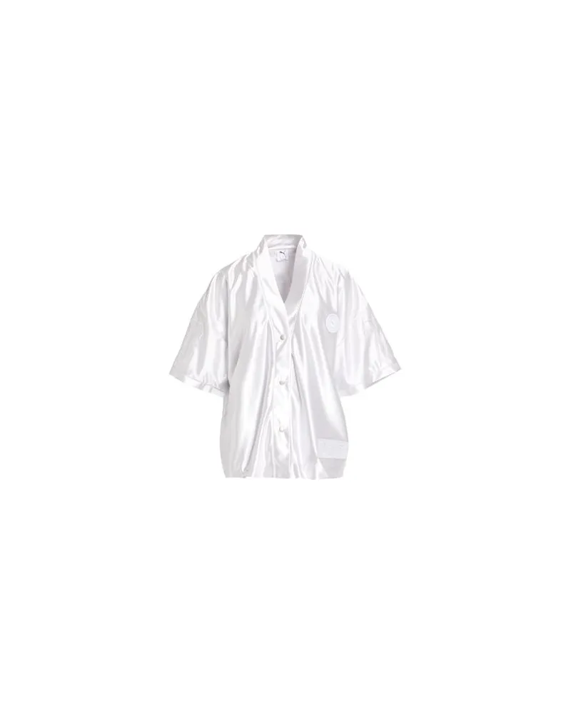 Puma TOPS - Sweatshirtsauf YOOX.COM Silber