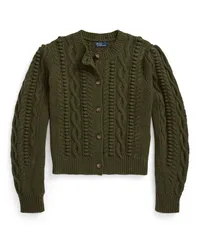 Ralph Lauren Strickjacke Militärgrün