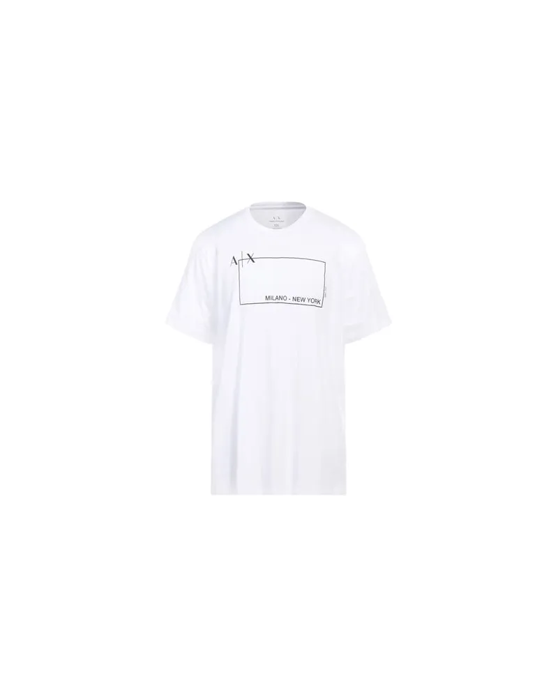 Armani Exchange TOPS - T-shirtsauf YOOX.COM Weiß