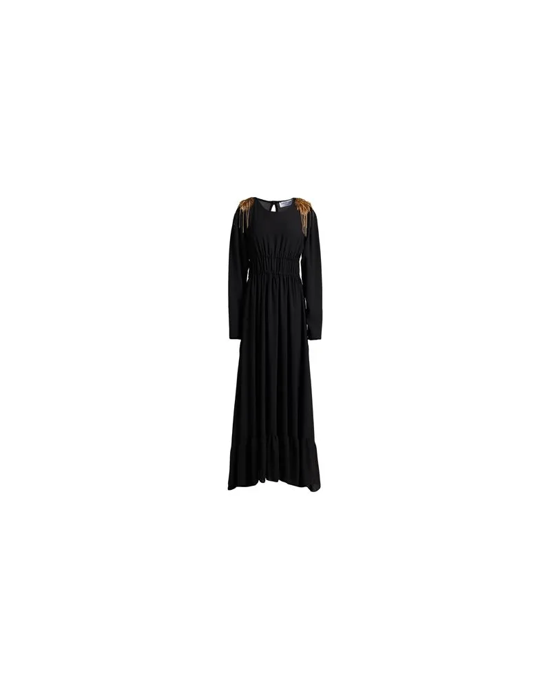 Odi et Amo KLEIDER - Maxi-Kleiderauf YOOX.COM Schwarz