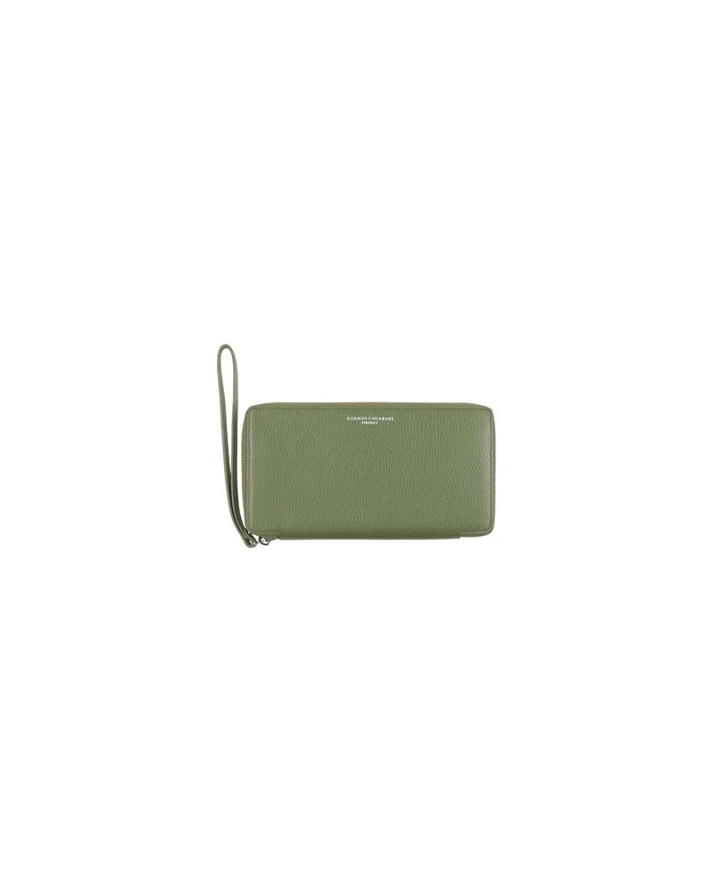 Gianni Chiarini Kleinlederwaren - Brieftaschenauf YOOX.COM Militärgrün