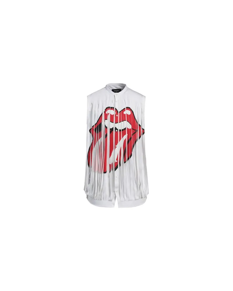 Dsquared2 TOPS - Hemdenauf YOOX.COM Weiß