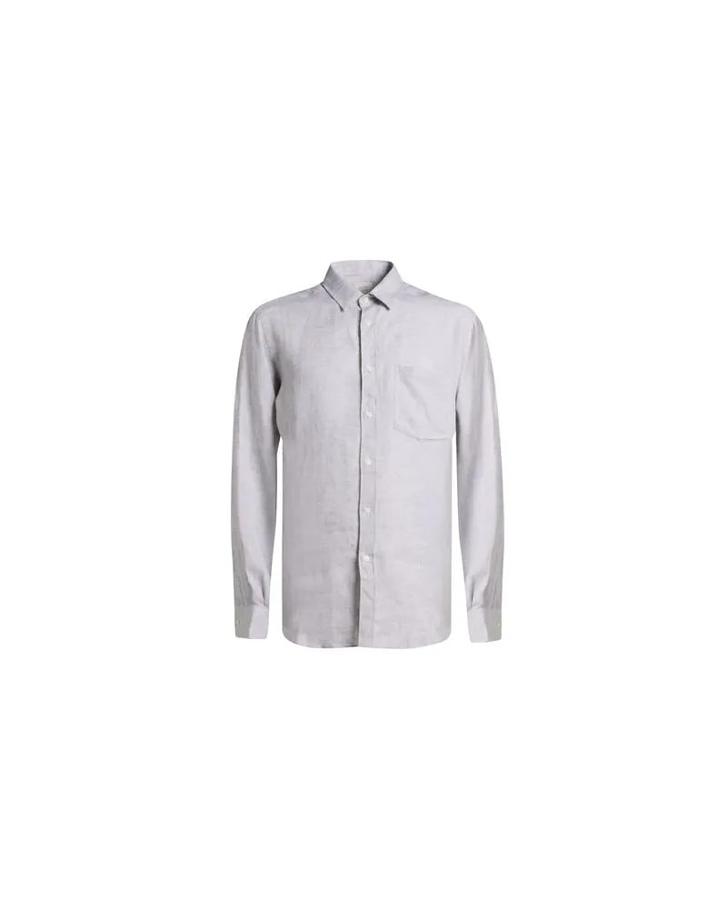 120% Lino TOPS - Hemdenauf YOOX.COM Hellgrau