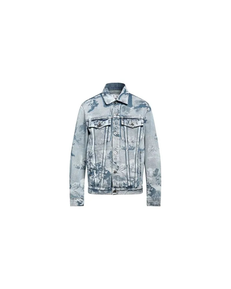 OFF-WHITE JACKEN & MÄNTEL - Jeansjacken/Mäntelauf YOOX.COM Blau