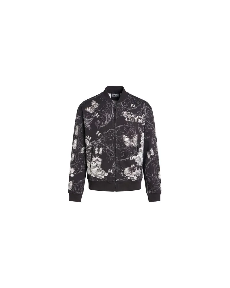 Versace Jeans TOPS - Sweatshirtsauf YOOX.COM Schwarz