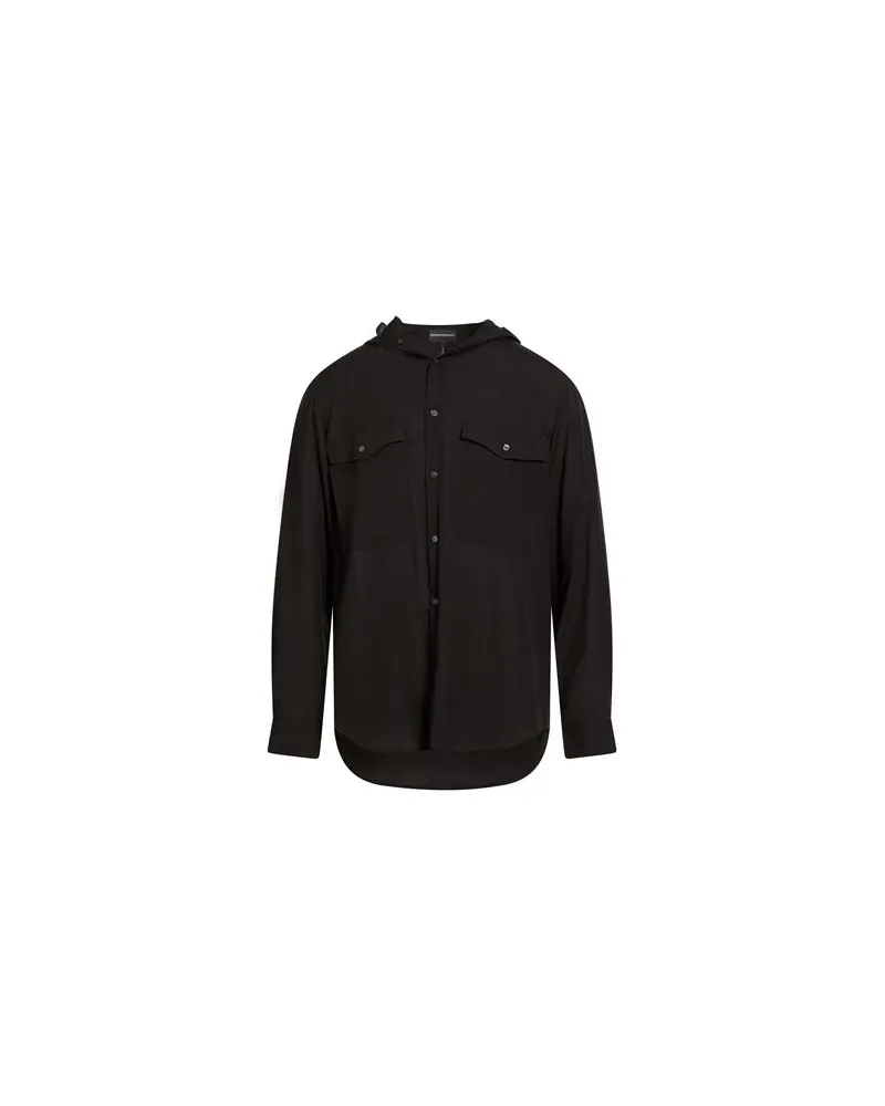 Emporio Armani TOPS - Hemdenauf YOOX.COM Schwarz