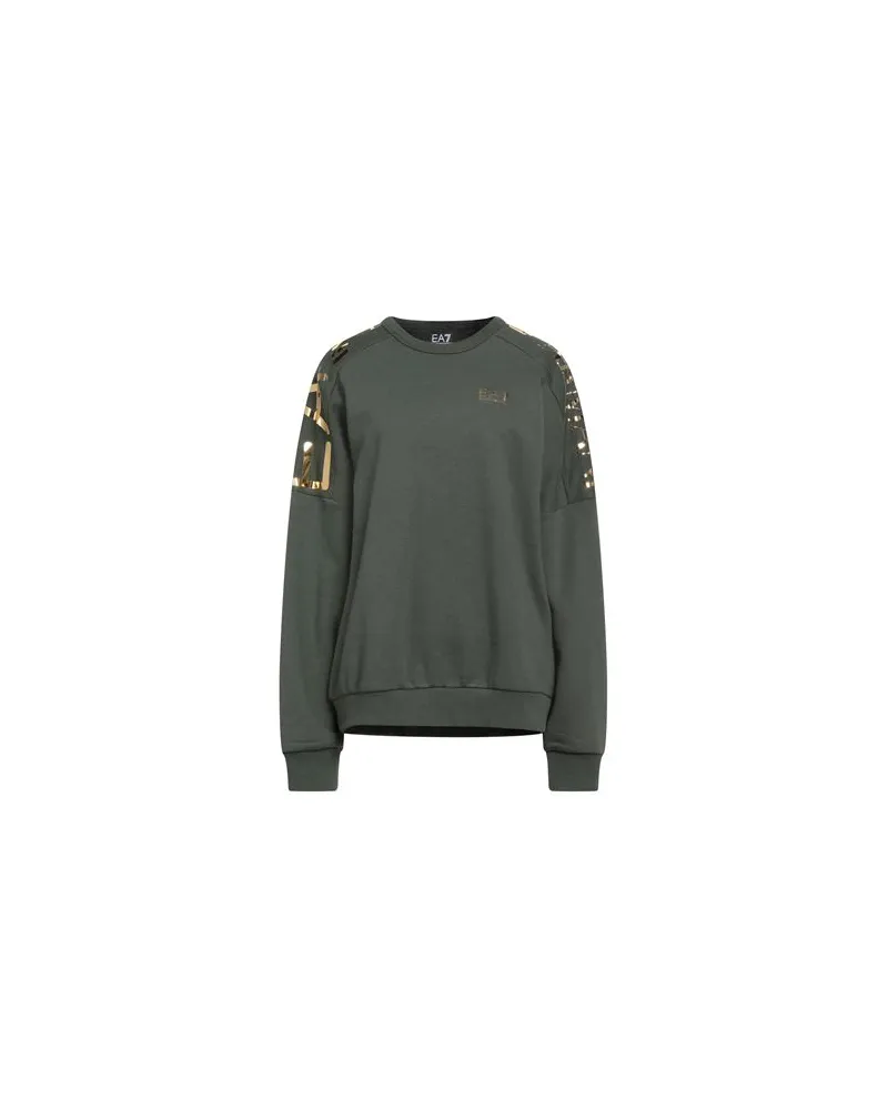 EA7 TOPS - Sweatshirtsauf YOOX.COM Militärgrün
