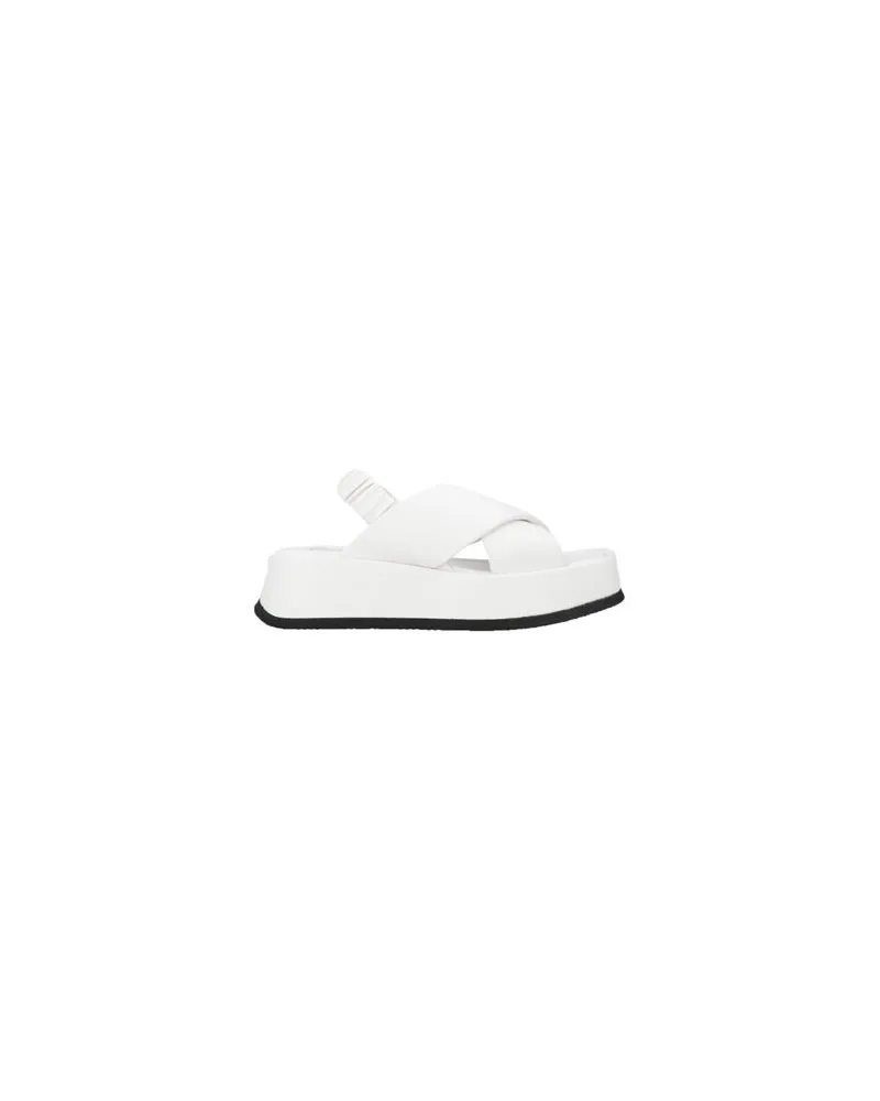 Pollini SCHUHE - Sandalenauf YOOX.COM Weiß
