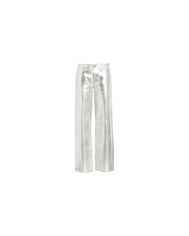 Armani Exchange HOSEN & RÖCKE - Jeanshosenauf YOOX.COM Silber