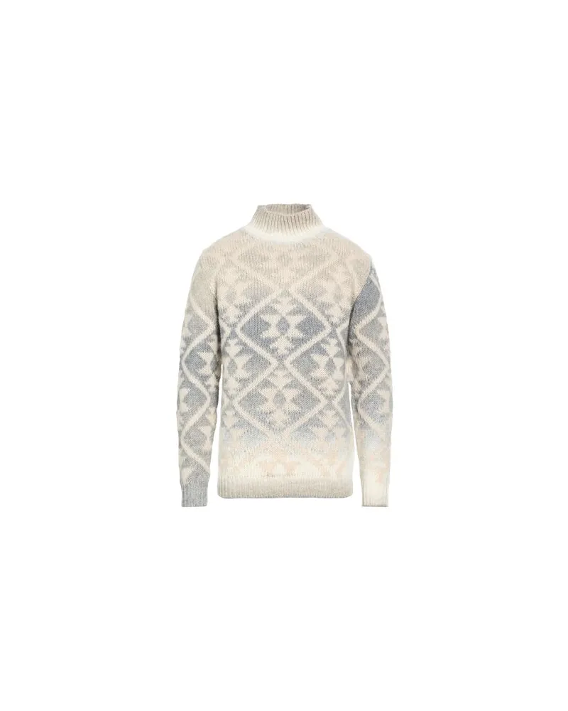 Dondup STRICKWAREN - Rollkragenpulloverauf YOOX.COM Grau