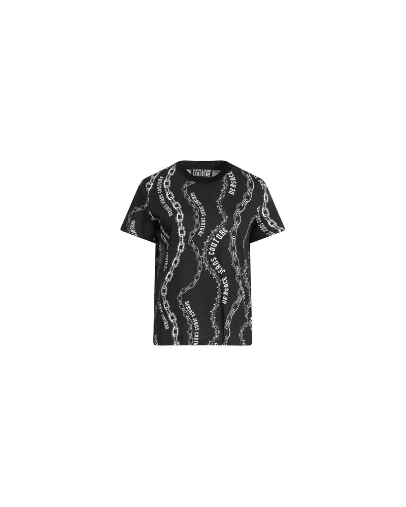 Versace Jeans TOPS - T-shirtsauf YOOX.COM Schwarz