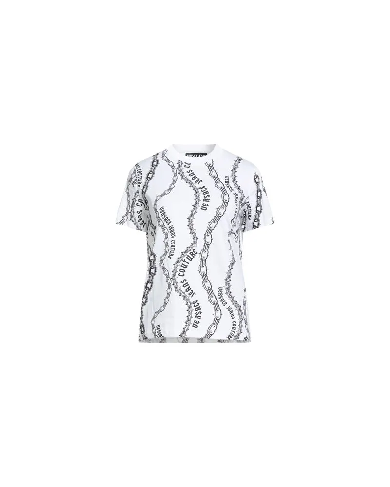 Versace Jeans TOPS - T-shirtsauf YOOX.COM Weiß