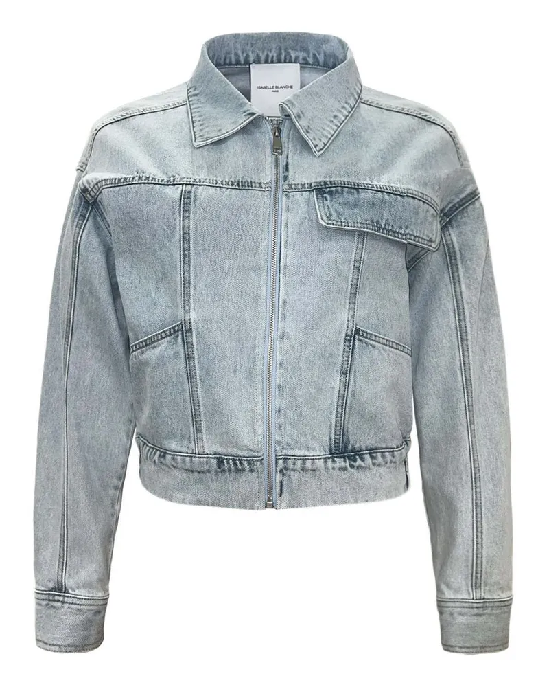 Isabelle Blanche Jeansjacke/-mantel Blau