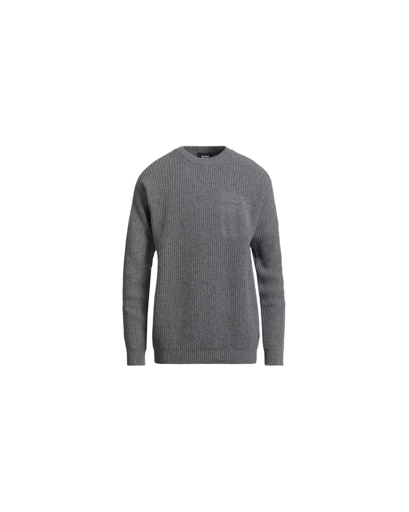 Alpha Studio STRICKWAREN - Pulloverauf YOOX.COM Grau