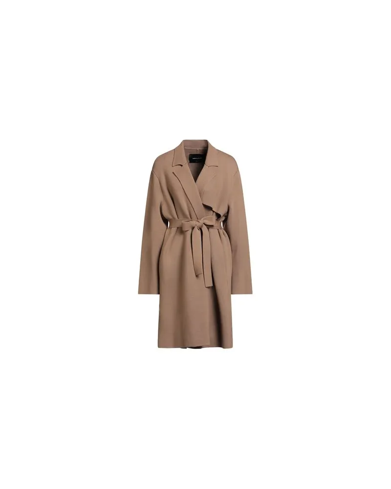 Fabiana Filippi JACKEN & MÄNTEL - Mäntelauf YOOX.COM Kamel