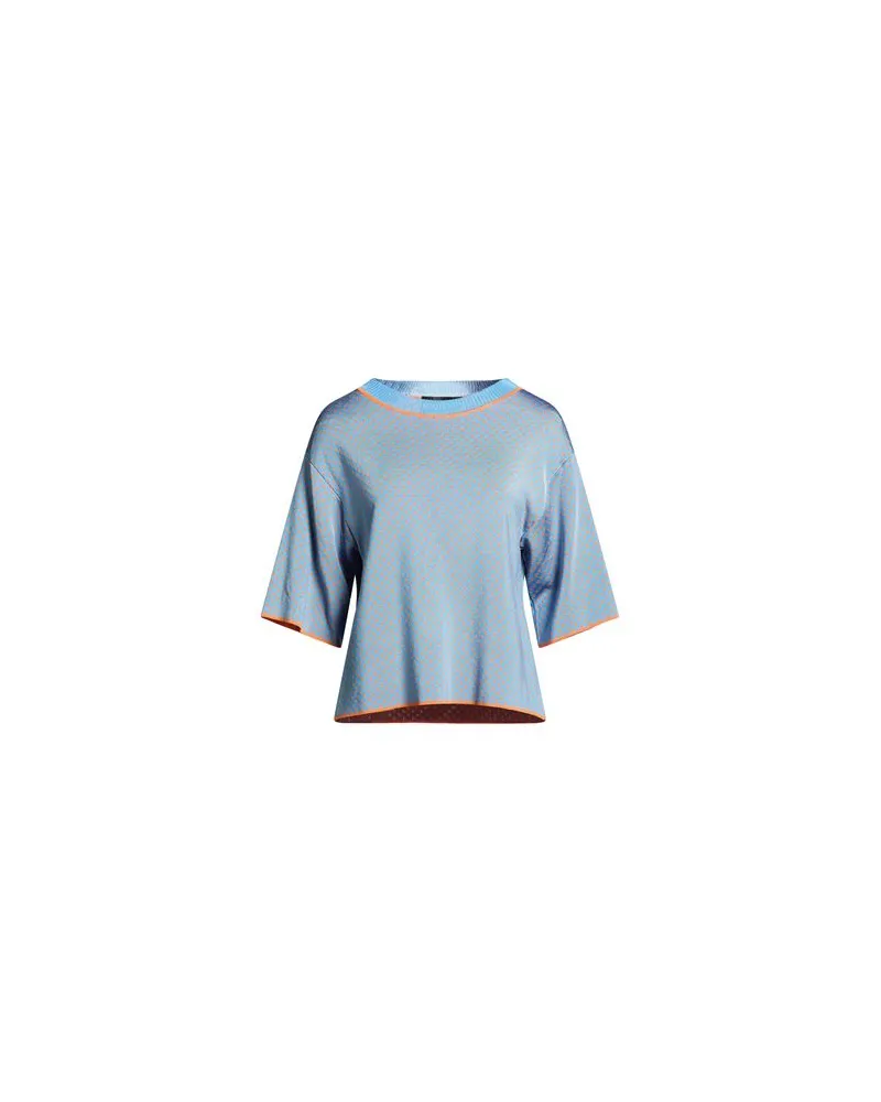 Moschino STRICKWAREN - Pulloverauf YOOX.COM Hellblau