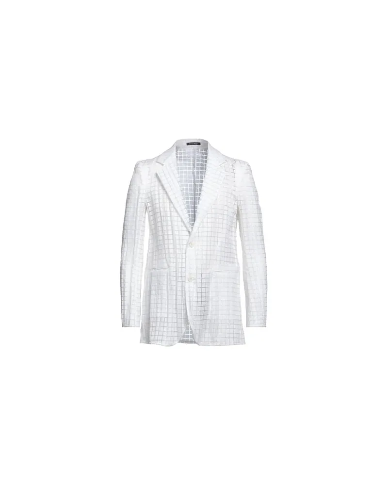Emporio Armani ANZÜGE und CO-ORDS - Blazersauf YOOX.COM Elfenbein