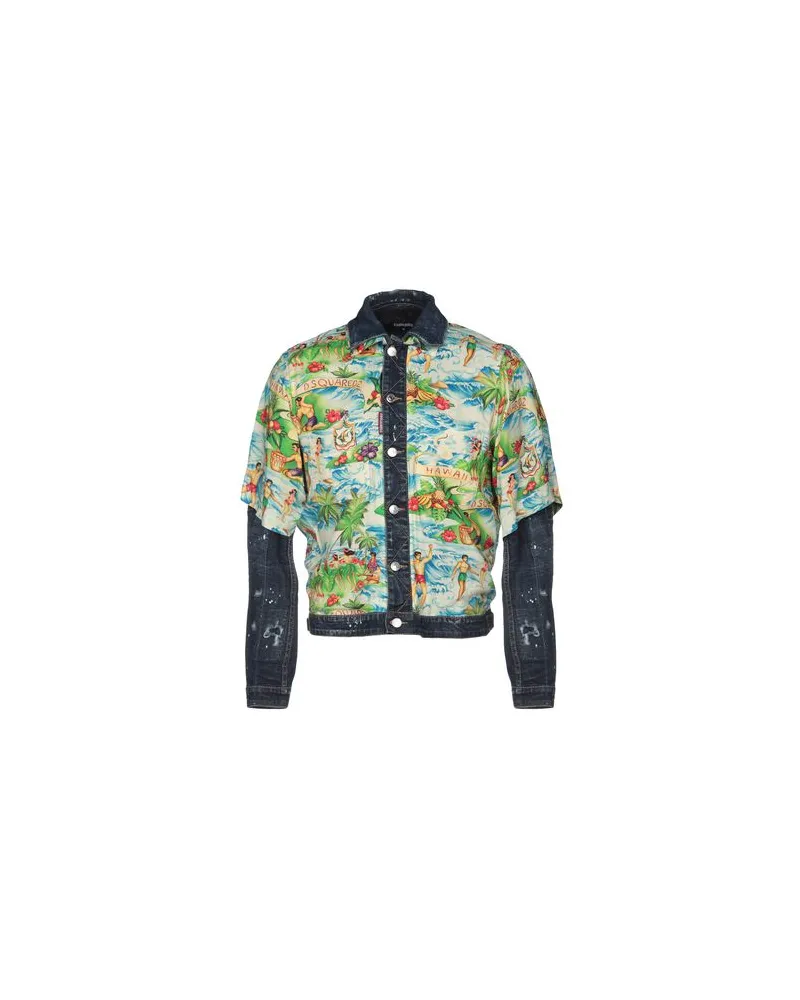 Dsquared2 JACKEN & MÄNTEL - Jeansjacken/Mäntelauf YOOX.COM Blau