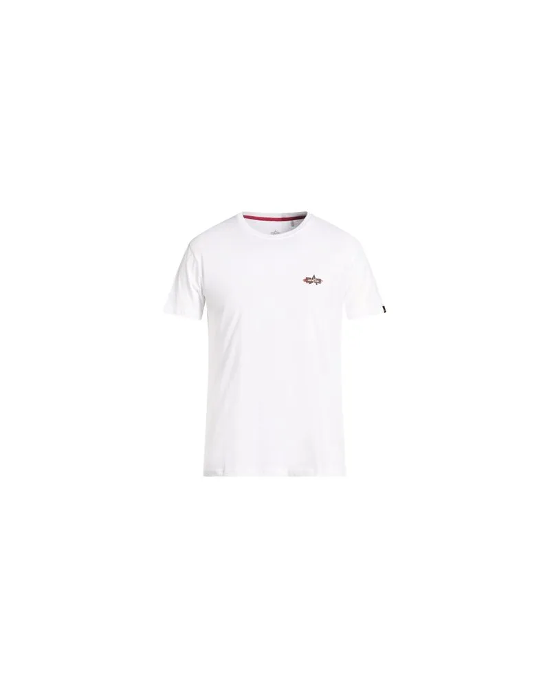 Alpha Industries TOPS - T-shirtsauf YOOX.COM Weiß