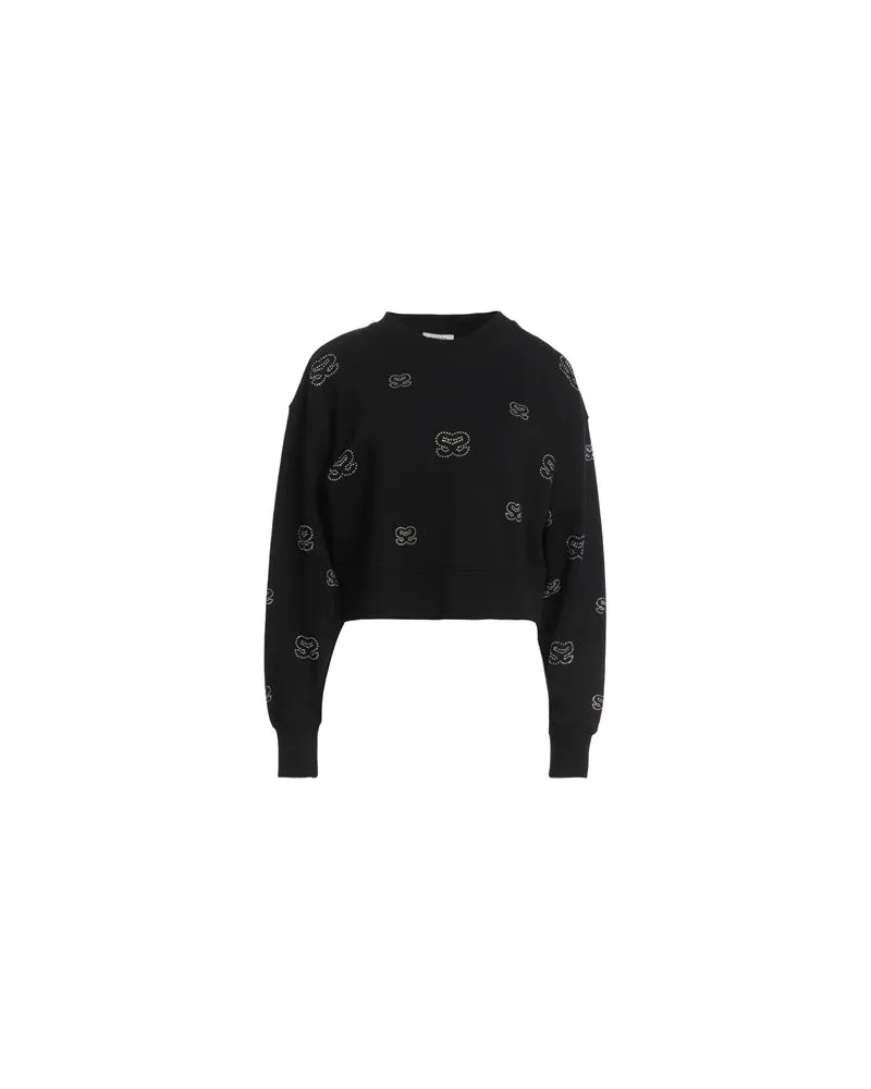 Sandro TOPS - Sweatshirtsauf YOOX.COM Schwarz