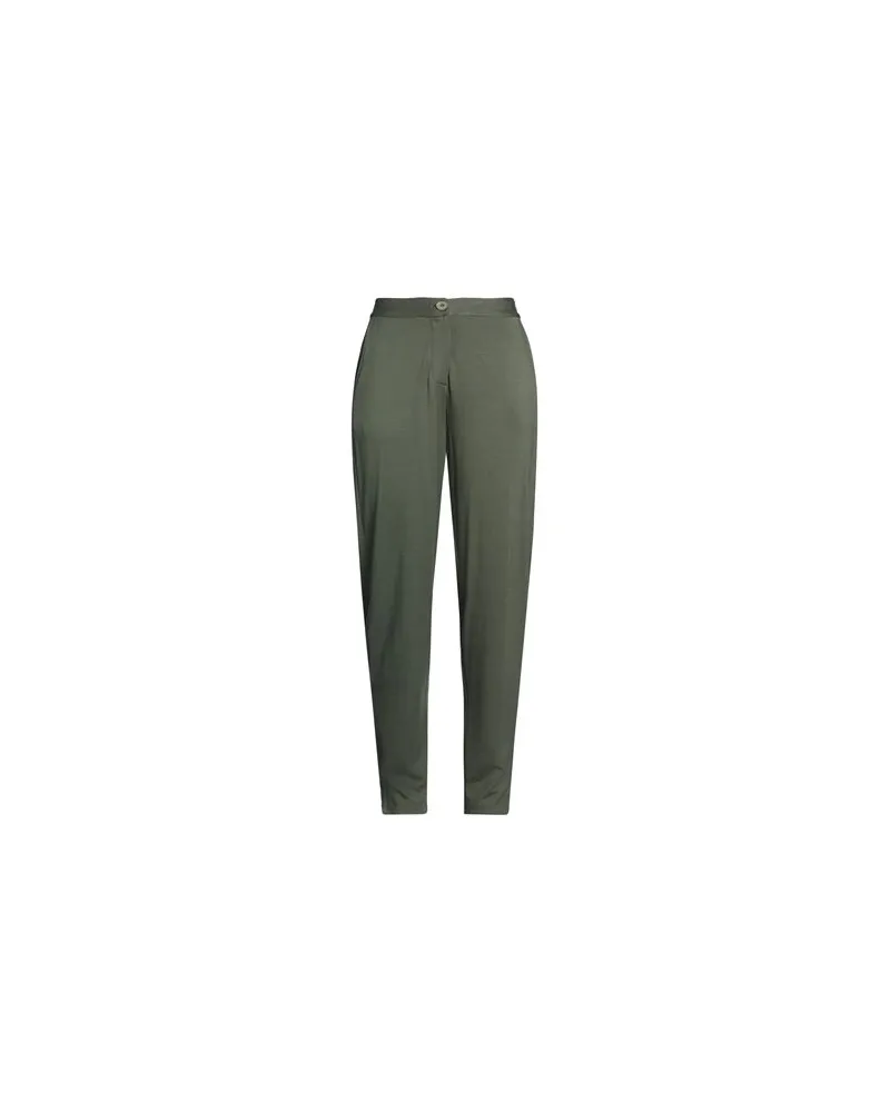 Majestic HOSEN & RÖCKE - Hosenauf YOOX.COM Dunkelgrün