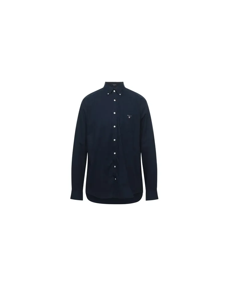 Gant TOPS - Hemdenauf YOOX.COM Nachtblau
