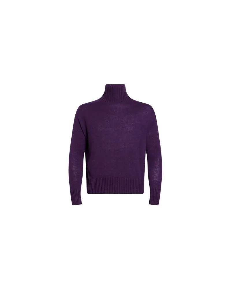 ARAGONA STRICKWAREN - Rollkragenpulloverauf YOOX.COM Violett