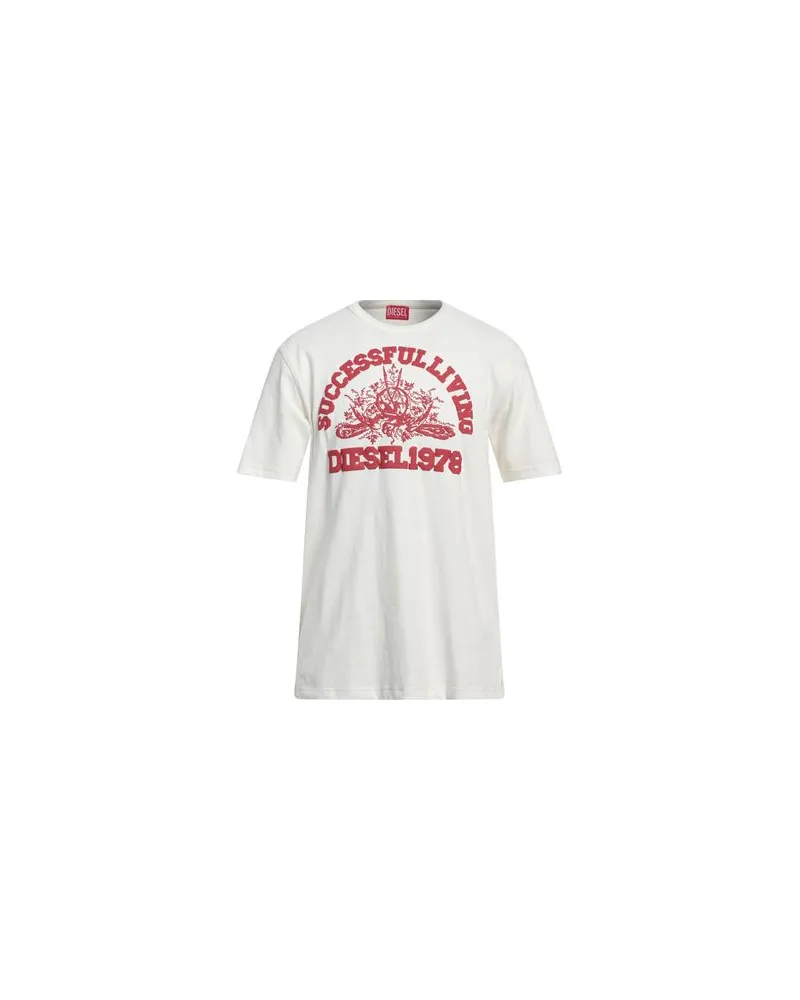 Diesel TOPS - T-shirtsauf YOOX.COM Weiß