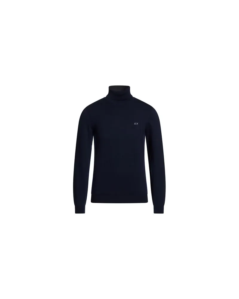 Sun68 STRICKWAREN - Rollkragenpulloverauf YOOX.COM Marineblau