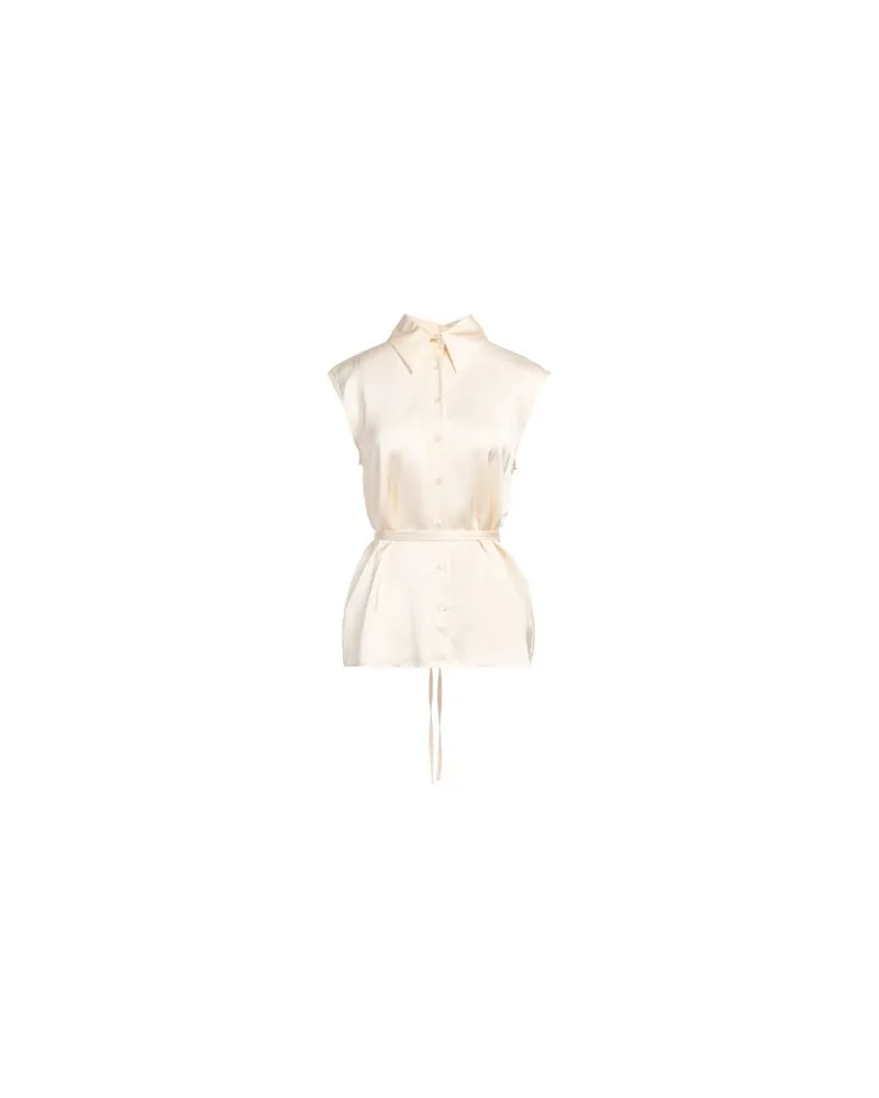 Fabiana Filippi TOPS - Hemdenauf YOOX.COM Cremeweiß
