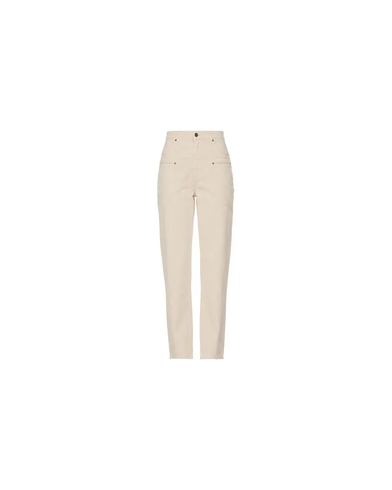Isabel Marant HOSEN & RÖCKE - Jeanshosenauf YOOX.COM Elfenbein