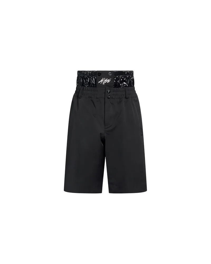 Moncler HOSEN & RÖCKE - Shorts & Bermudashortsauf YOOX.COM Schwarz