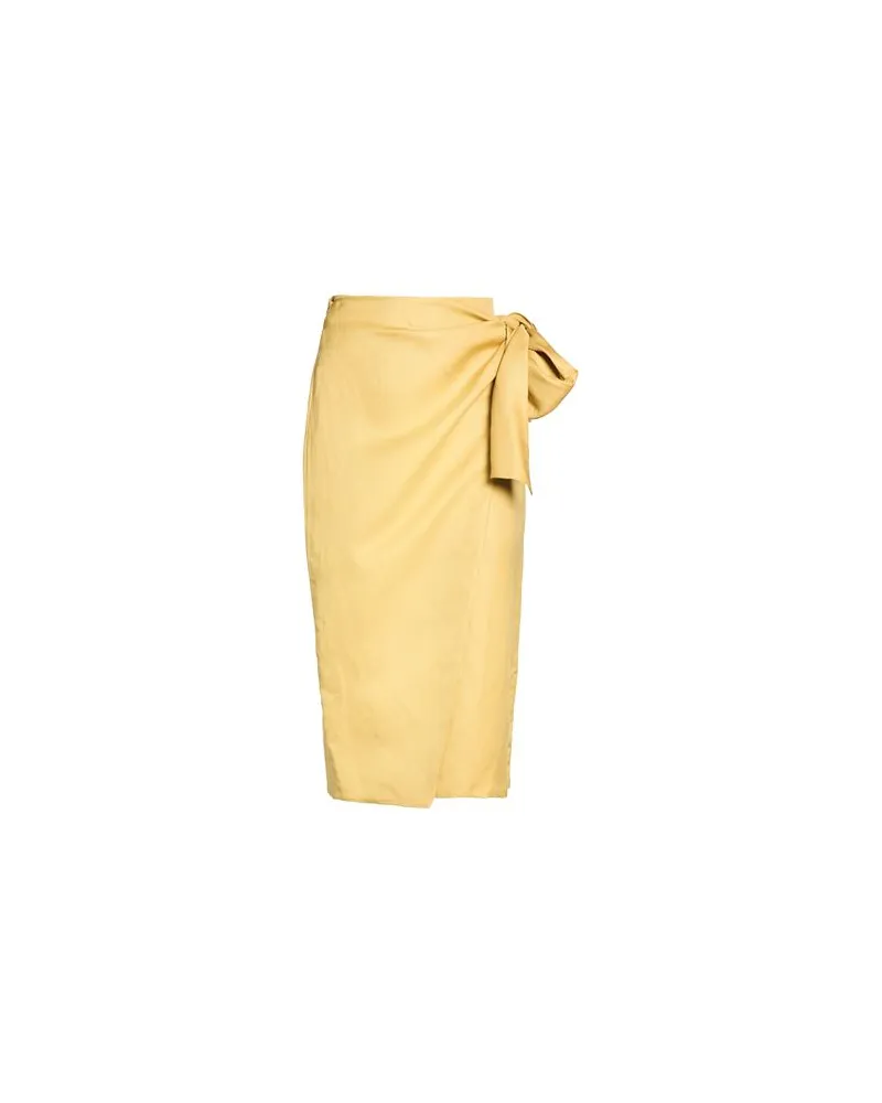 Max Mara HOSEN & RÖCKE - Midi-Röckeauf YOOX.COM Senf