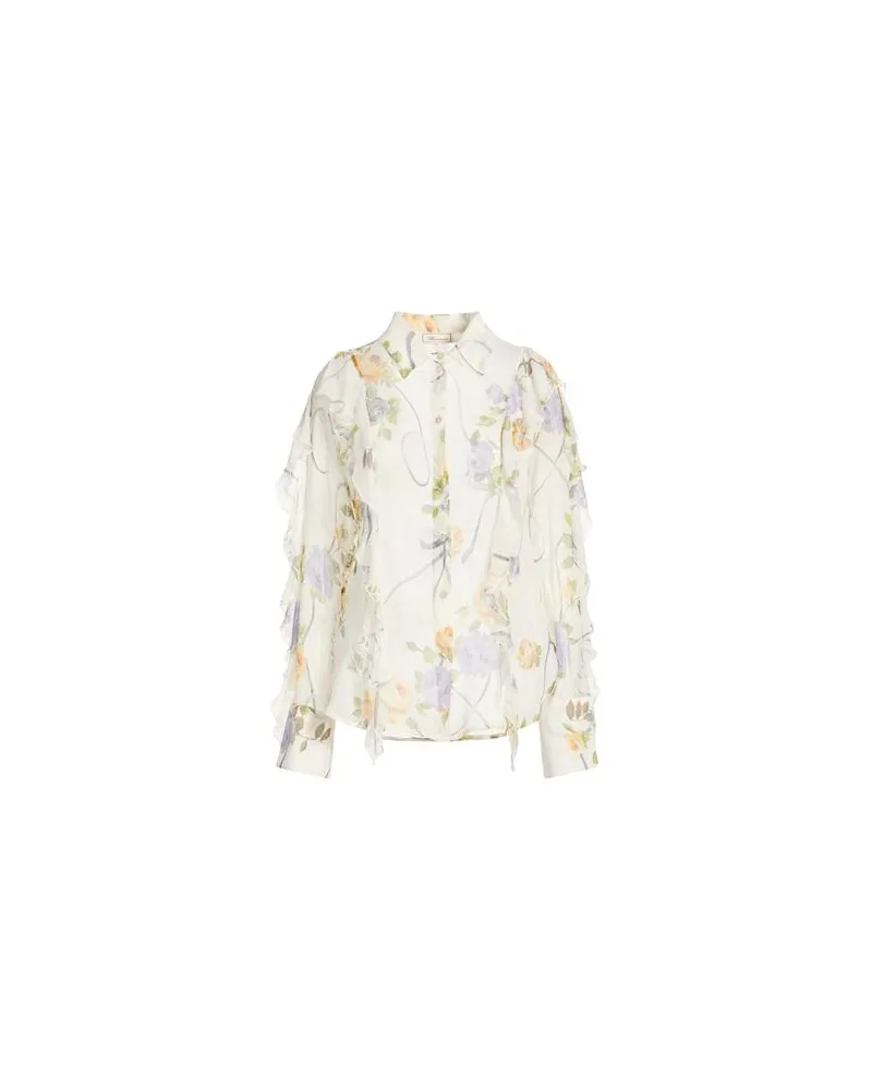 Blumarine TOPS - Hemdenauf YOOX.COM Cremeweiß