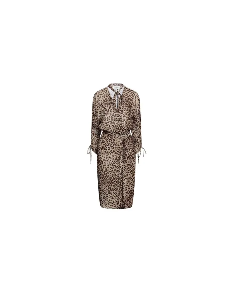 Blumarine KLEIDER - Midi-Kleiderauf YOOX.COM Beige