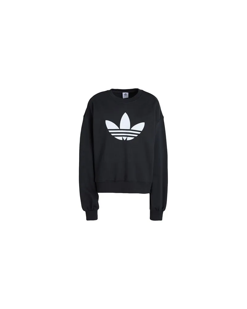 adidas CREW  - TOPS - Sweatshirtsauf YOOX.COM Braungrau