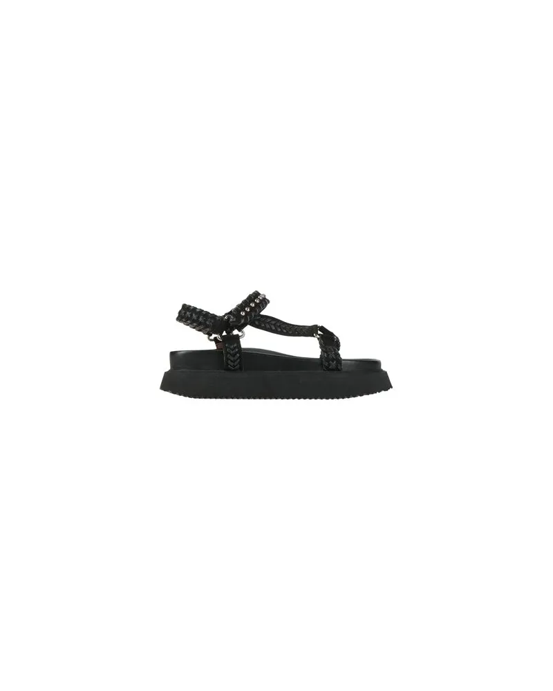 Coral Blue SCHUHE - Sandalenauf YOOX.COM Schwarz