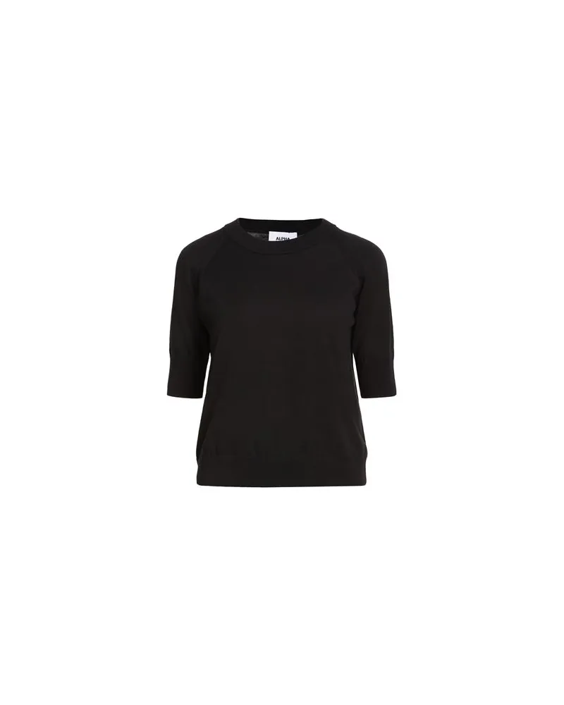 Alpha Studio STRICKWAREN - Pulloverauf YOOX.COM Schwarz