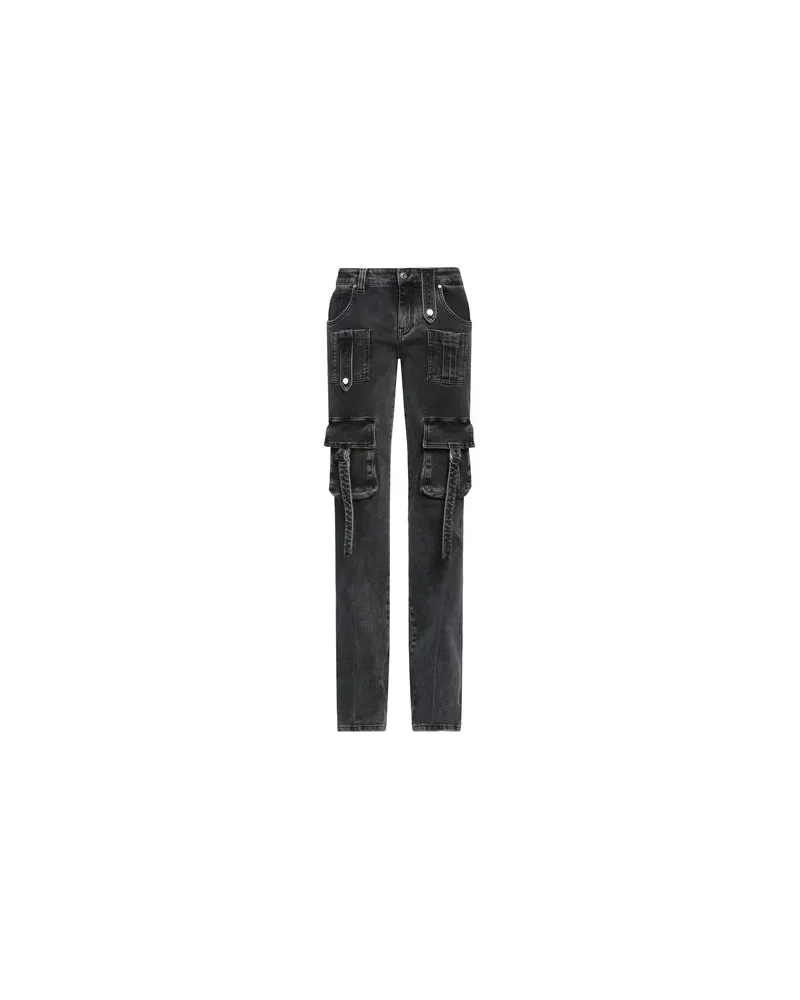 Blumarine HOSEN & RÖCKE - Jeanshosenauf YOOX.COM Grau