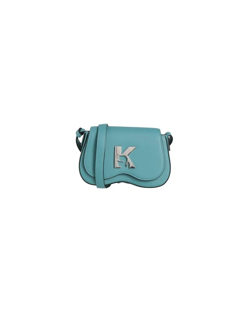 Karl Lagerfeld TASCHEN - Umhängetascheauf YOOX.COM Taubenblau
