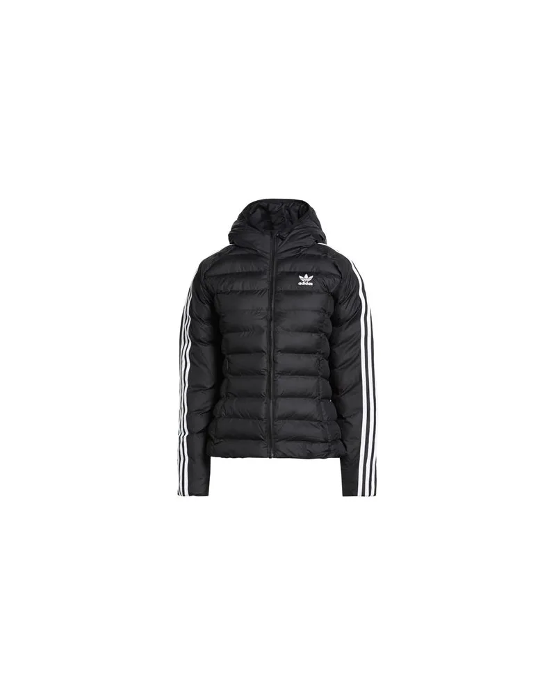 adidas JACKEN & MÄNTEL - Pufferjacken & Daunenjackenauf YOOX.COM Schwarz