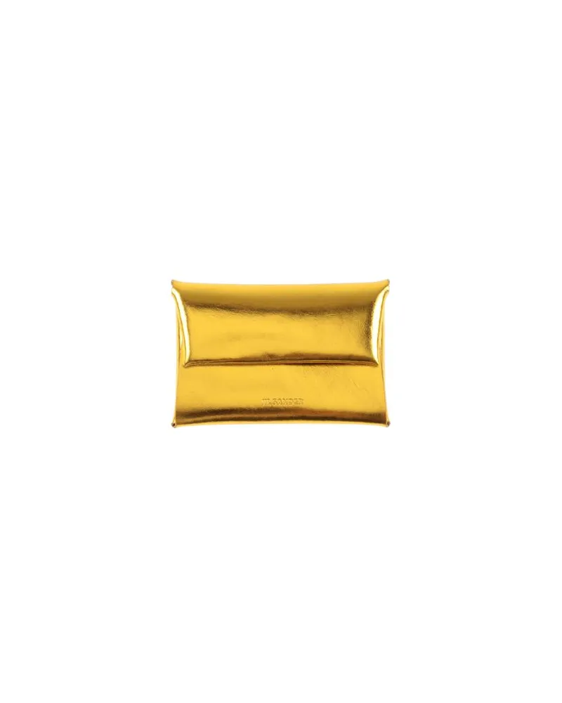 Jil Sander Kleinlederwaren - Portemonnaiesauf YOOX.COM Gold