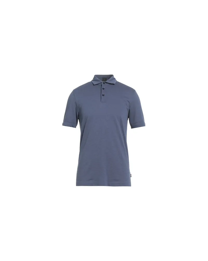 HUGO BOSS TOPS - Poloshirtsauf YOOX.COM Taubenblau